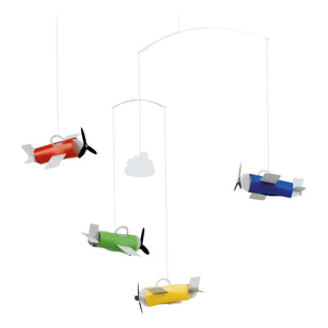 Flensted - Mobile mit Flugzeugfiguren