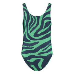Beachlife - Zébré Recycelte Faser Badeanzug | Grün
