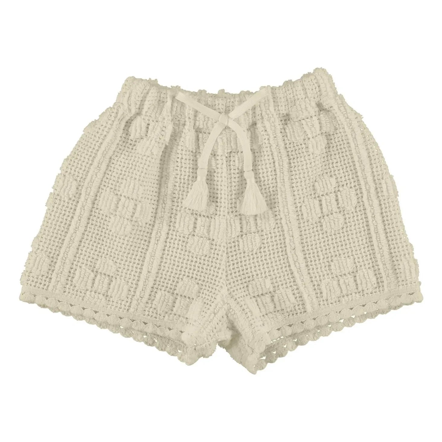 Bebe Organic - Crochet Shorts Inez | Ecru