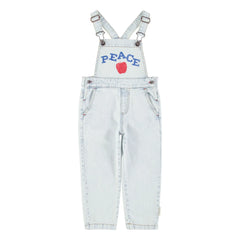 Piupiuchick - Jeans-Latzhosen | Gewaschenes Blau