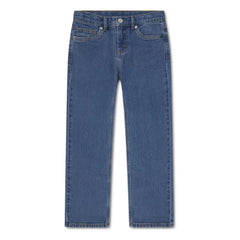 Lacoste - Gerades Bein Logo-Stickerei Jeans | Hellblau