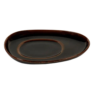 Serax - Untertasse Uncharted - 2er-Set | Braun