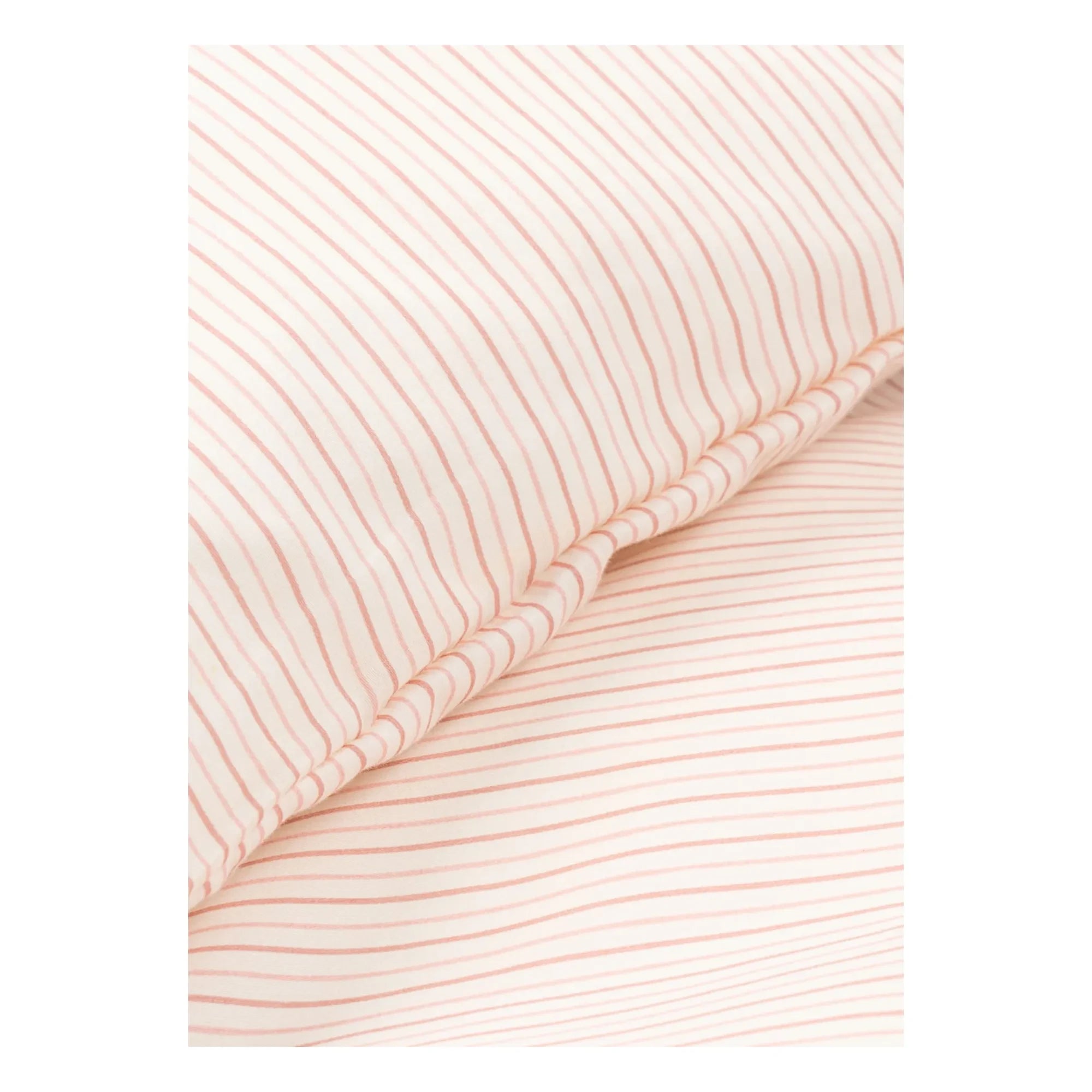 Konges Sløjd - Stripie Bettwäsche-Set | Rosa