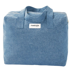 rivedroite - 24 Heures Célestins Recycelte Denim Tasche | Helles Denim