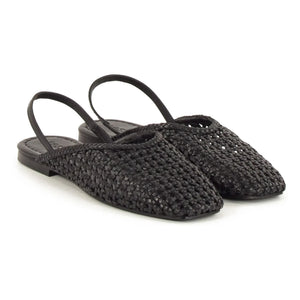 Sessùn – Vana Leder-Sandalen | Schwarz