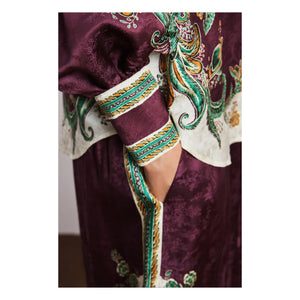 Alémais - Ruthie pantolon | Aubergine