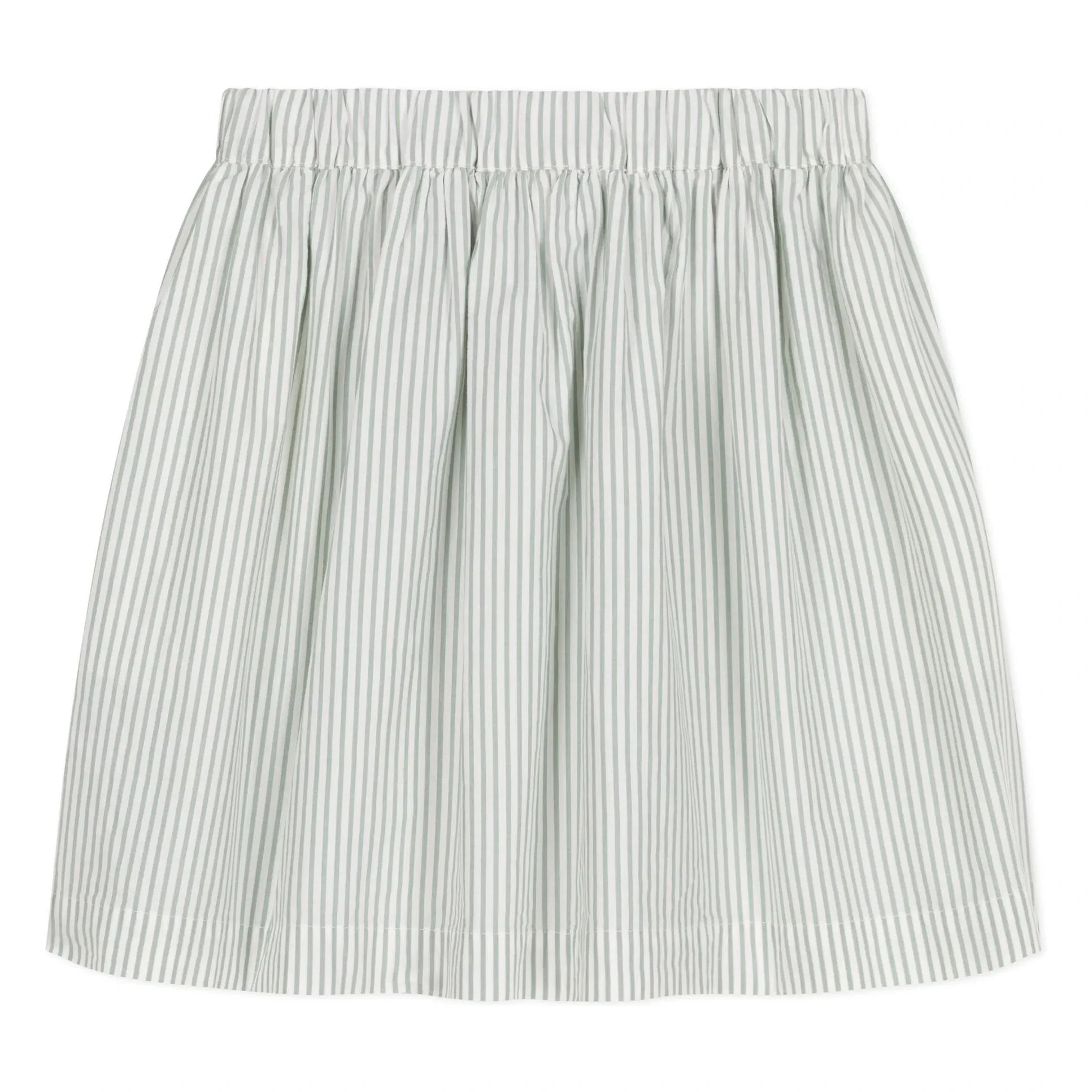 Petit Bateau - Boncap Rock aus Bio-Popeline | Weiß