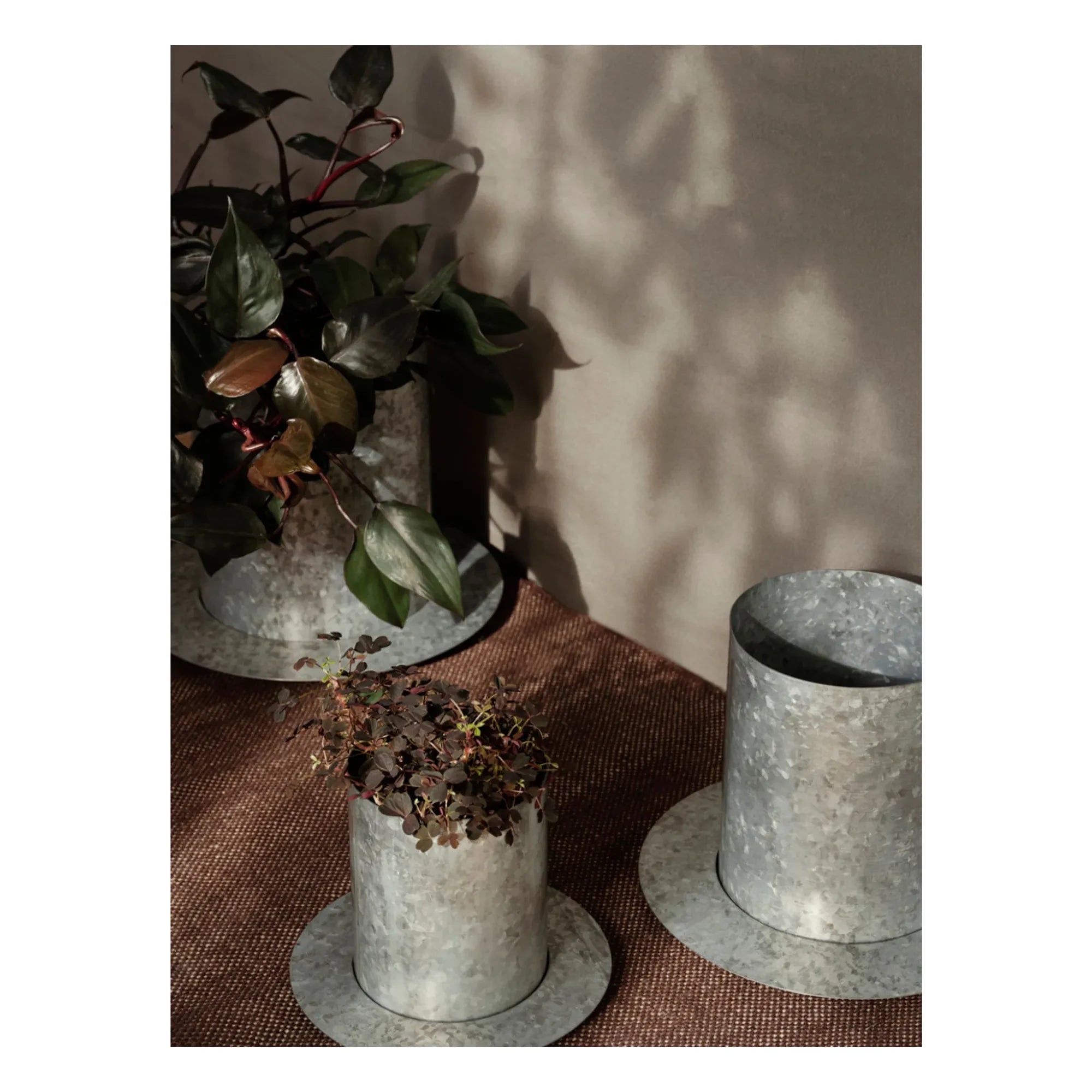 Ferm Living - Auran Pflanzgefäß | Silber