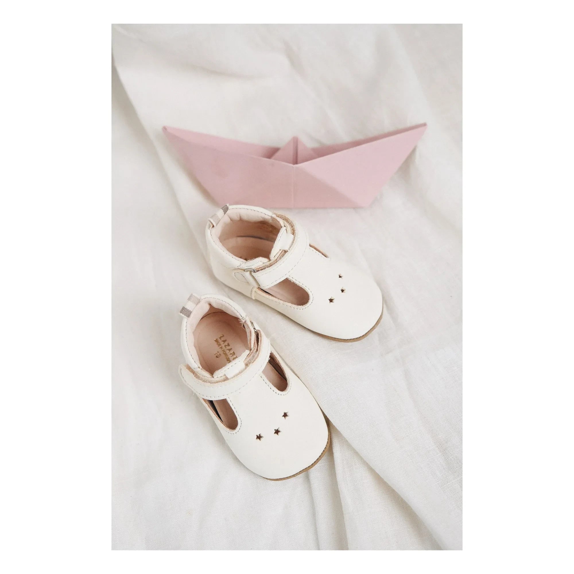 Lazare - Scratch Slipper César Etoiles | Off white