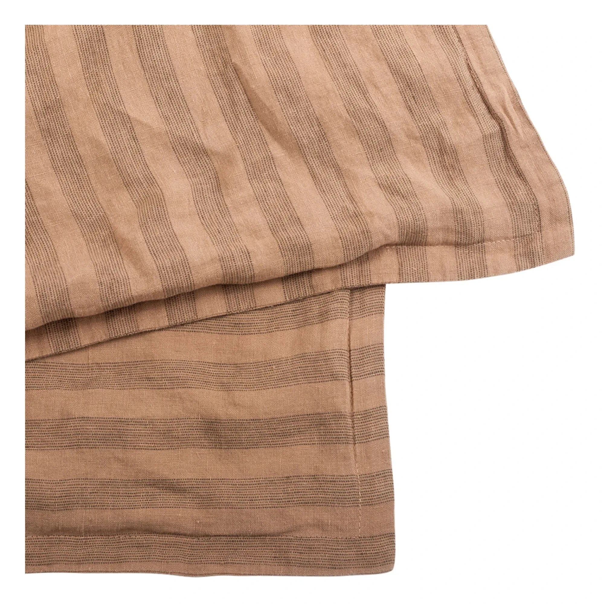Le Monde Sauvage – Sandhills Leinen-Bettbezug | Russet