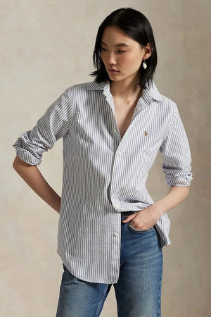 Polo Ralph Lauren Damen Baumwolle Elasthan Bluse