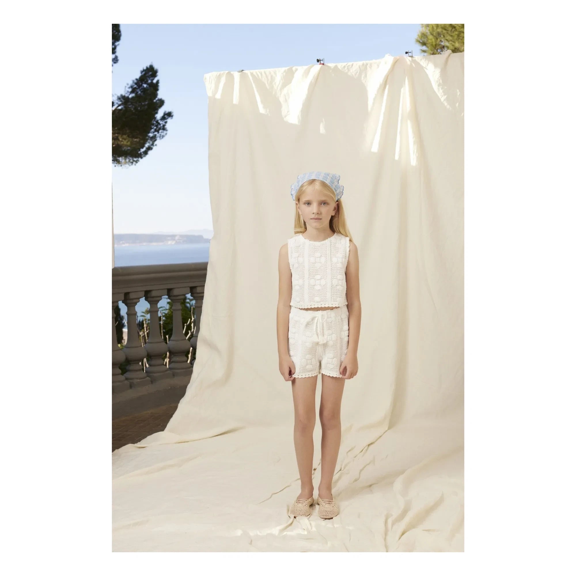 Bebe Organic - Crochet Shorts Inez | Ecru