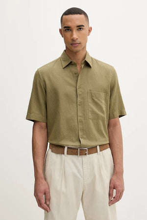 Marc O'Polo Herren Lyocell Hemd