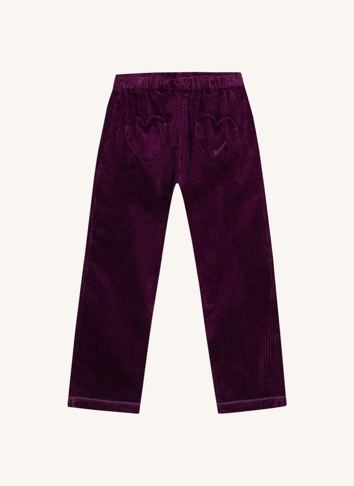 Bonton - Samt-Hose in Lila | Lila