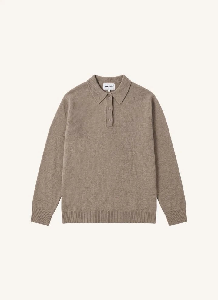 Smallable Man - Chopin Merinos-Wollpullover | Taupe Braun