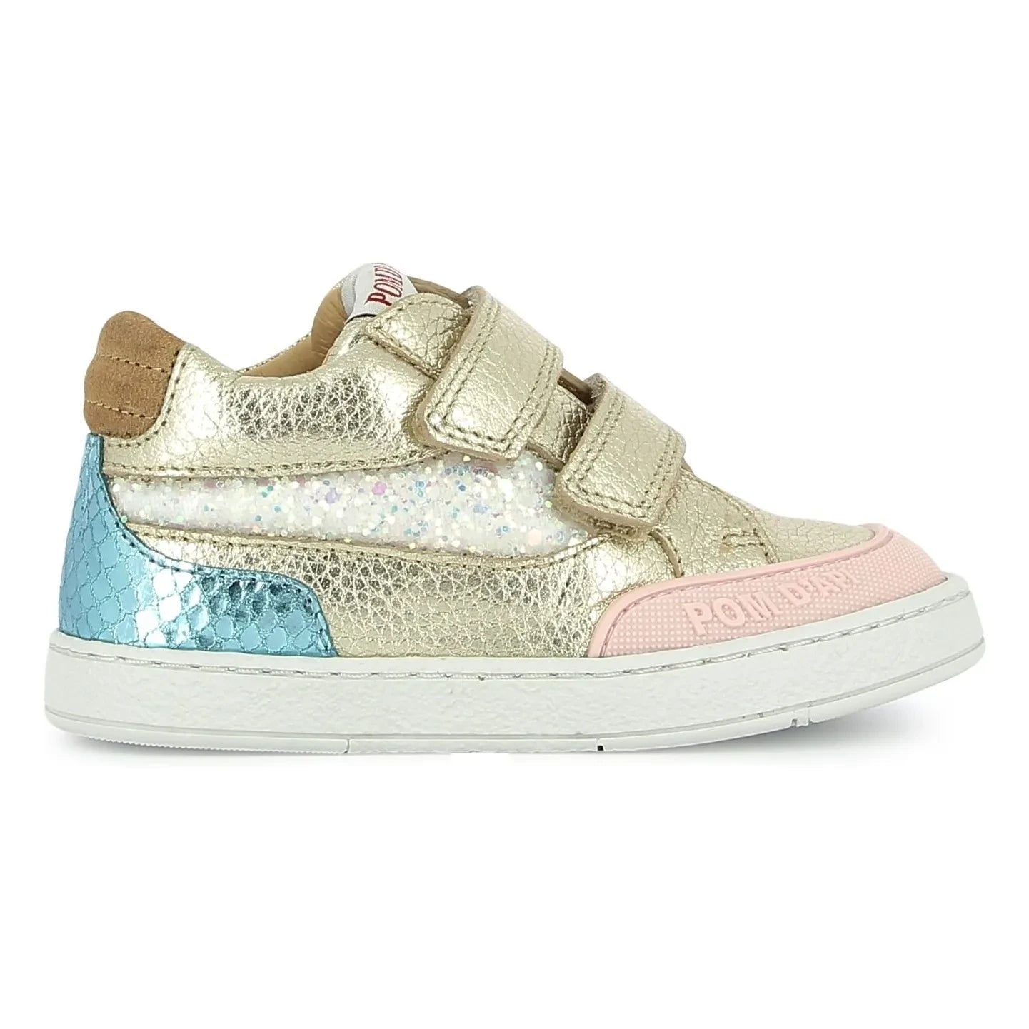 Pom d'Api - Backy Foam Sneaker | Gold