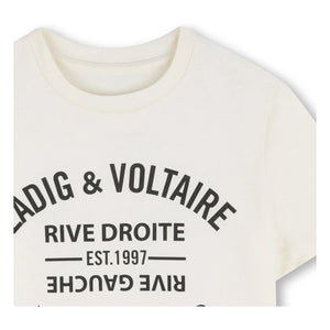 Zadig & Voltaire – Logo Art Is Truth T-Shirt | Ecru