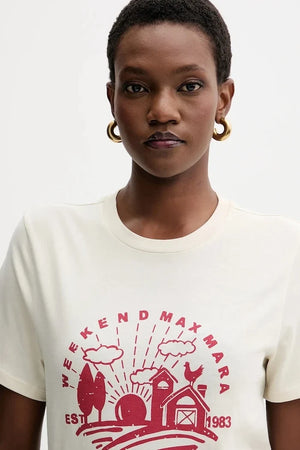 Weekend Max Mara CLOWN Baumwoll T-Shirt