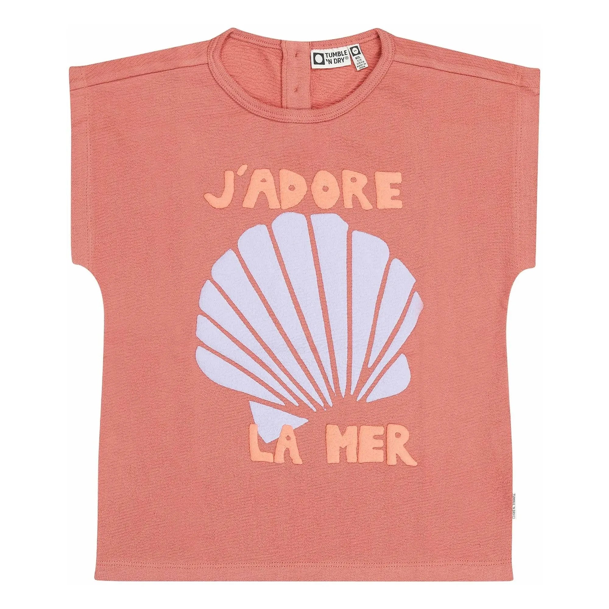 Tumble N'Dry – Pesca Bio-Baumwoll-T-Shirt | Terrakotta