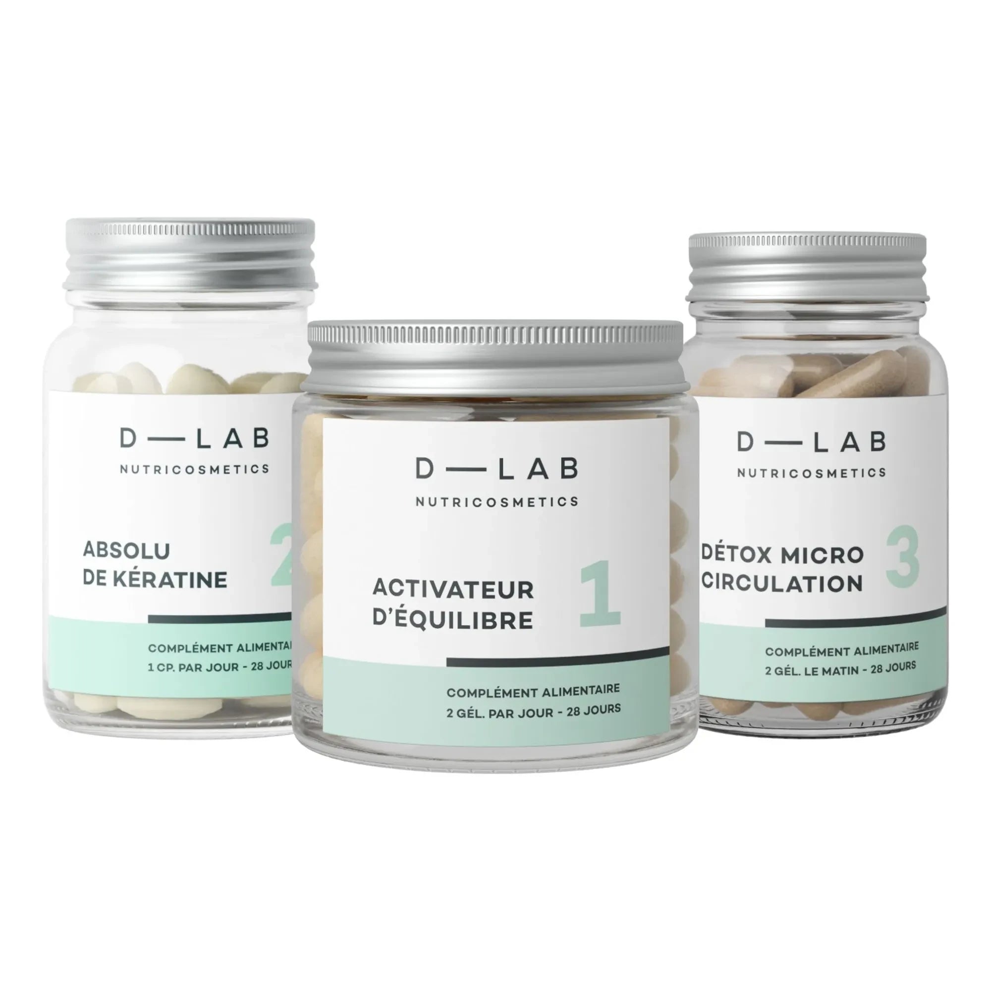D-LAB NUTRIKOSMETIK - Kapillarmassenprogramm - 1 Monat