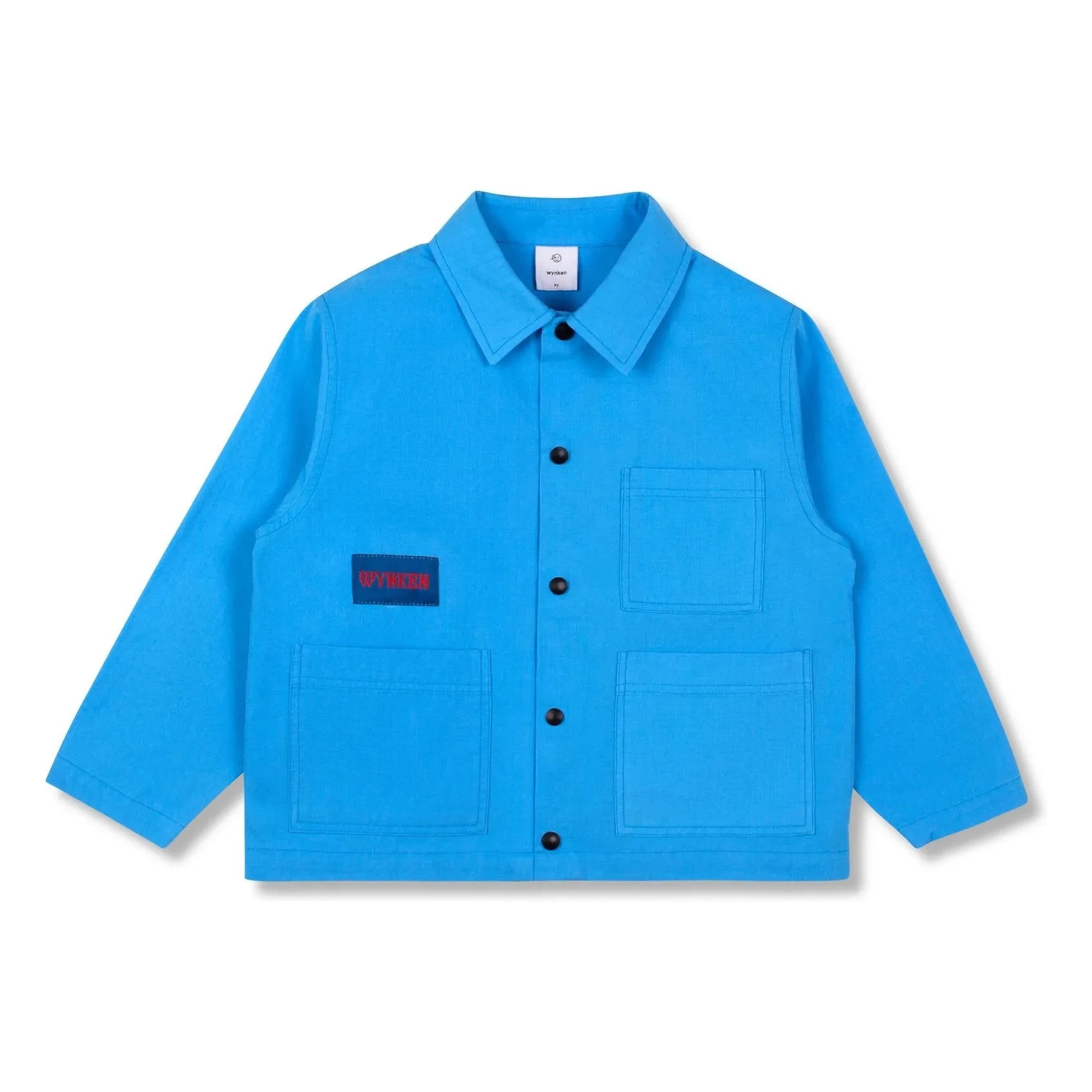 Wynken - Einfarbige Jacke | Blau