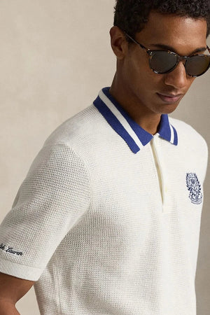 Polo Ralph Lauren kısa kollu erkek pamuklu pulover Wimbledon