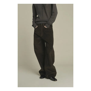 Soeur - Gunther Organische Baumwollhose | Dunkelbraun