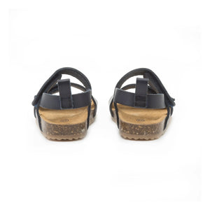 Pèpè - Two Con Me - Sandalen mit doppelter Schnalle und Fernbedienung | Navy