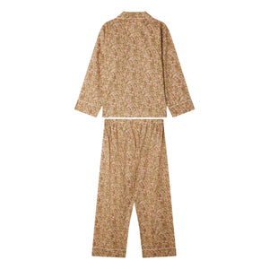 Bonpoint - Liberty Pyjama mit Druckknöpfen aus Bio-Baumwolle | Mauve
