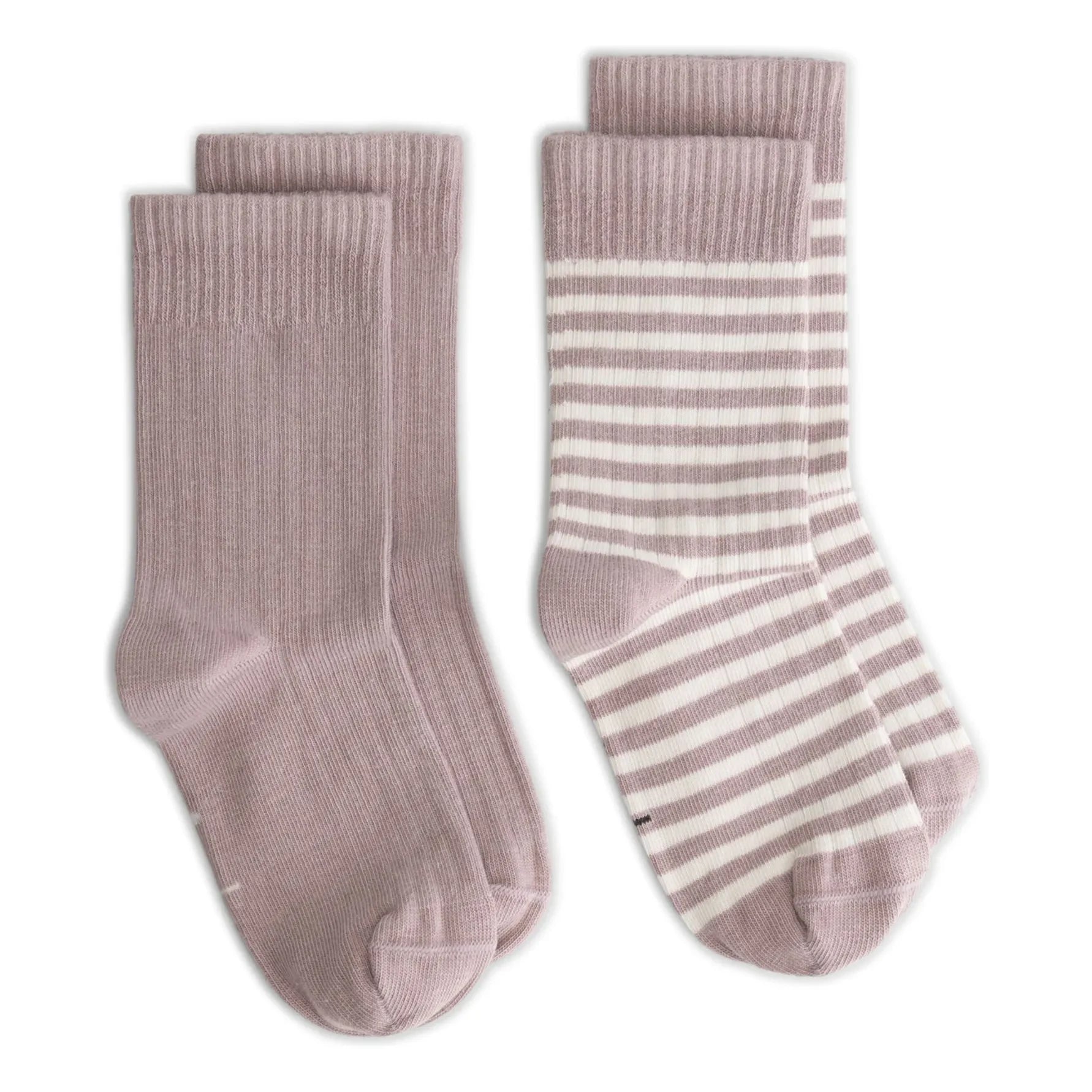 Gray Label - 2er Set Bio-Baumwollsocken | Pflaume