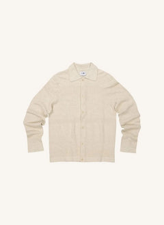 NN.07 - Troy 6575 Baumwoll- und Leinenjacke | Natural