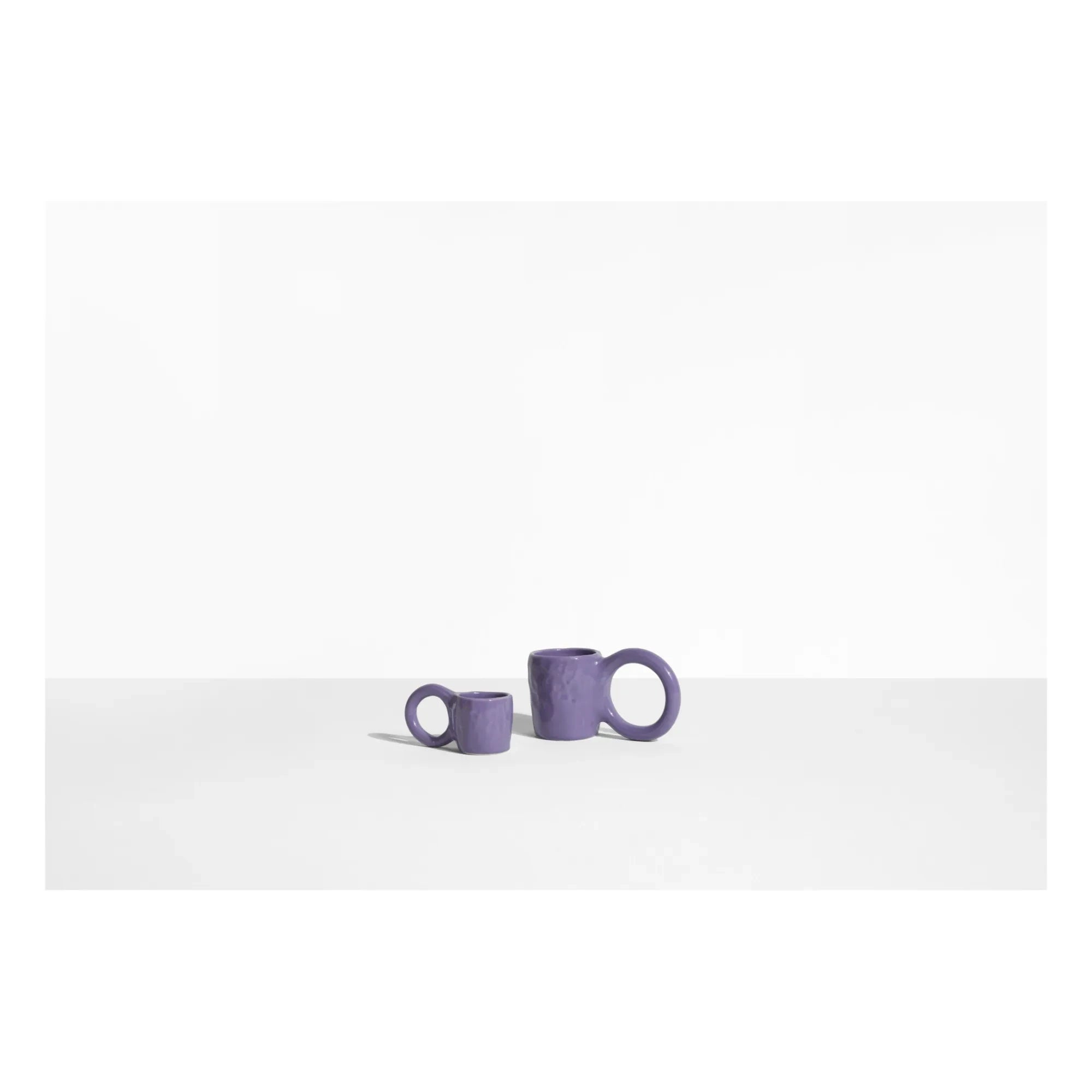 Petite friture - Donut Espresso Fincanları, Pia Chevalier - 2'li Set | Mor