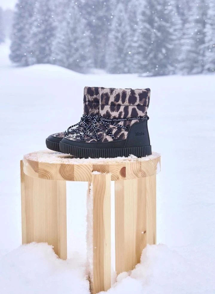 Molo - Demi Leopard Stiefel | Braun