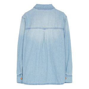 Finger in the nose - Enara Hemd | Gebleichter Denim