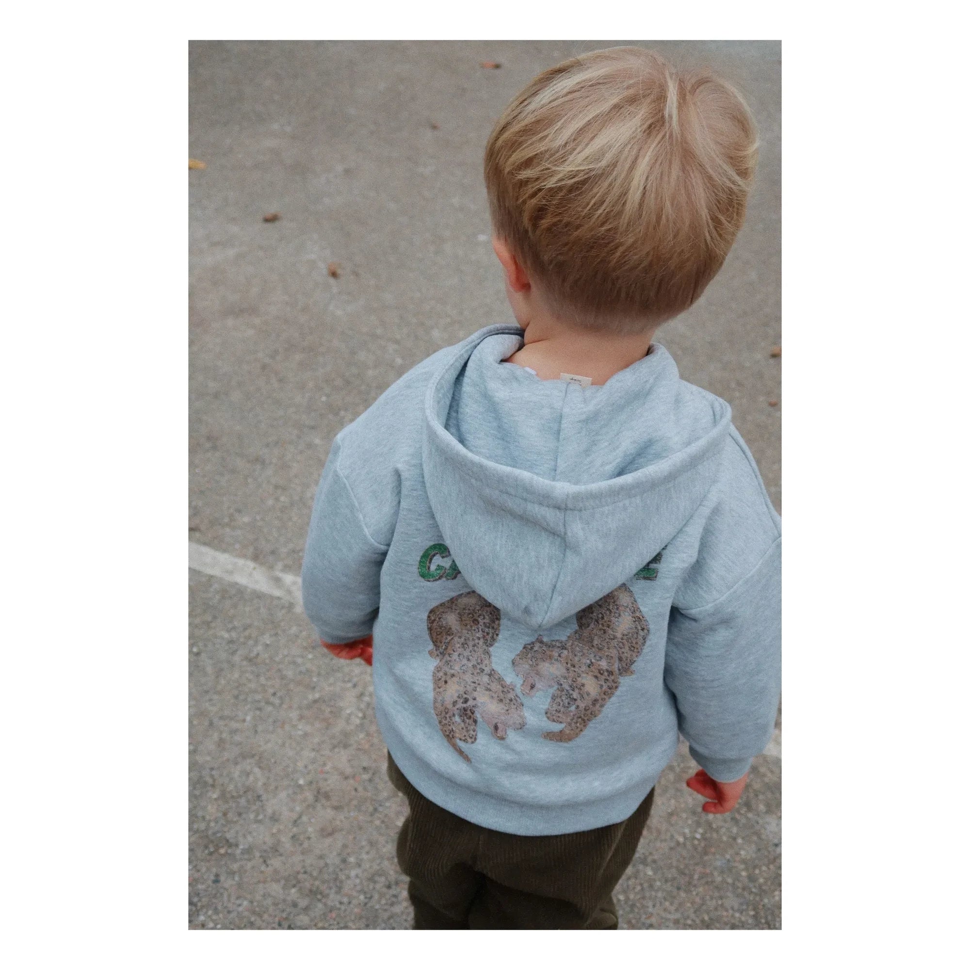 Konges Sløjd - Lou Tigres Sweatshirt aus Bio-Baumwolle | Heather Grey