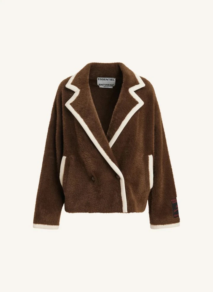 Essentiel Antwerp - Kugar Cardigan | Braun
