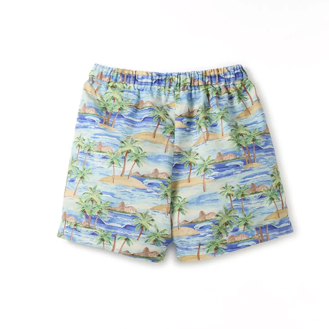 Fabula - Aquarelle Rio-Shorts | Hellblau