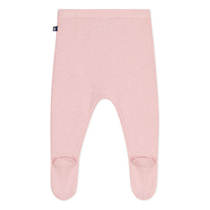 Petit Bateau - Leggings mit Fuß und Wollnetz | Rosa