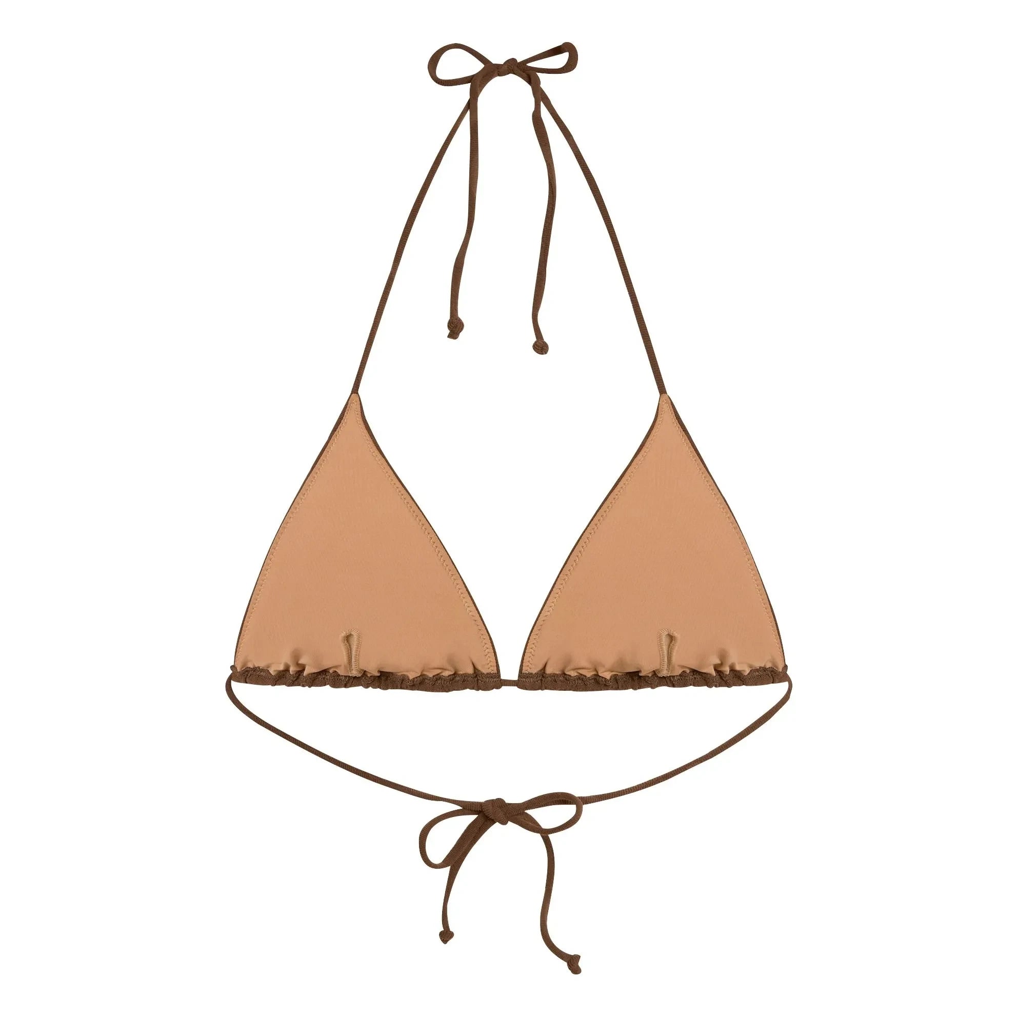 OAS - Sunero Calia Texturiertes Bikini-Oberteil | Braun