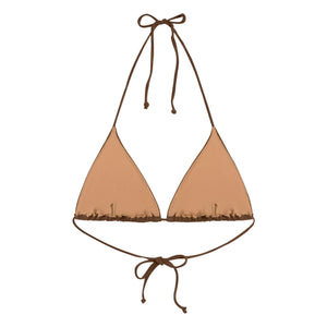 OAS - Sunero Calia Texturiertes Bikini-Oberteil | Braun