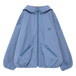 True Artist – Nr. 2 Wende-Windjacke | Grau-Blau