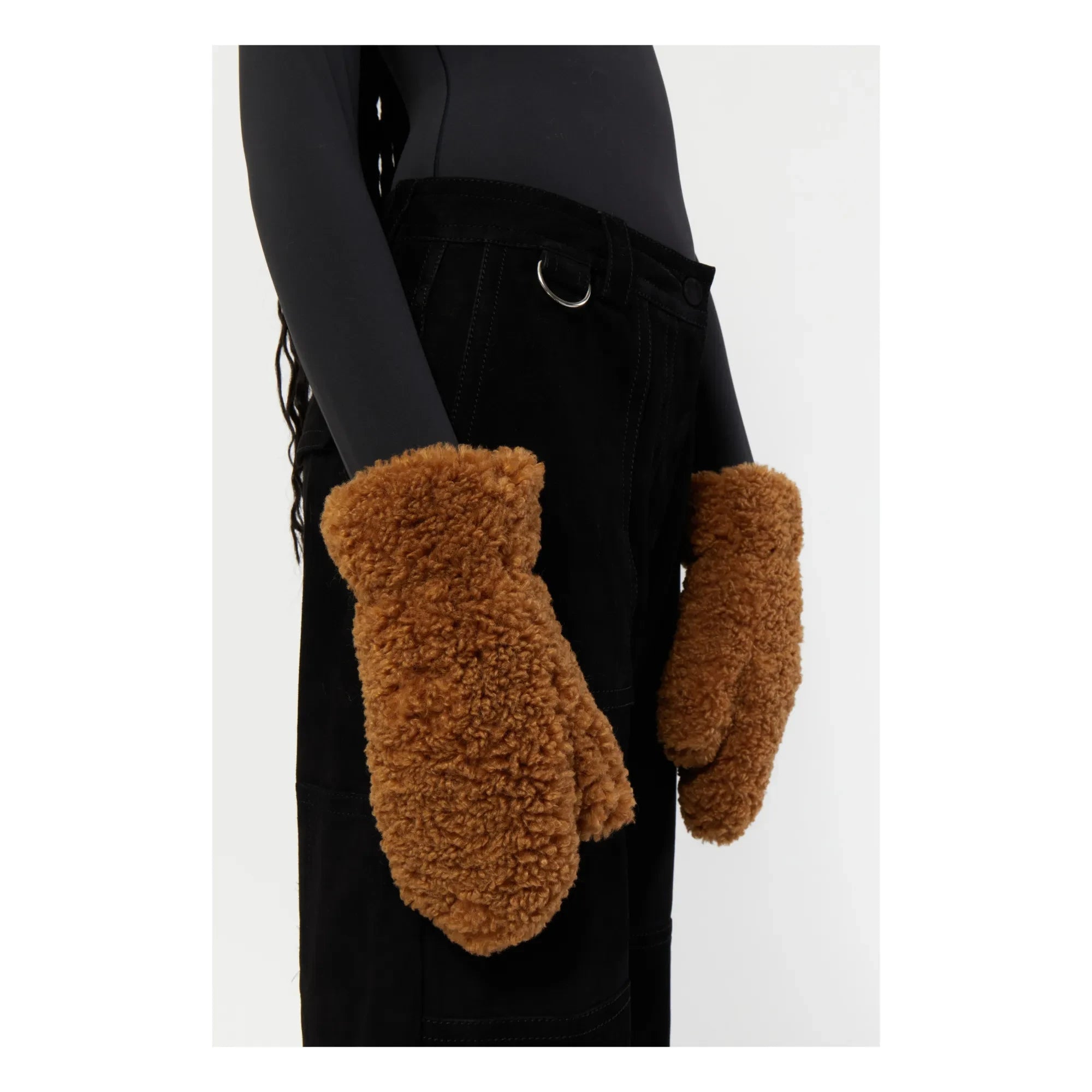 Apparis - Coco Teddie Handschuhe | Camel