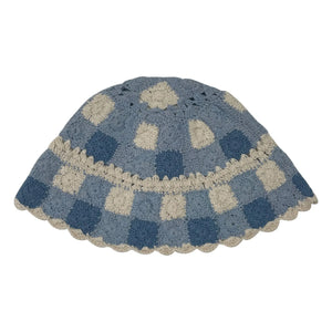 Emile et Ida - Vichy Häkelhut | Blau