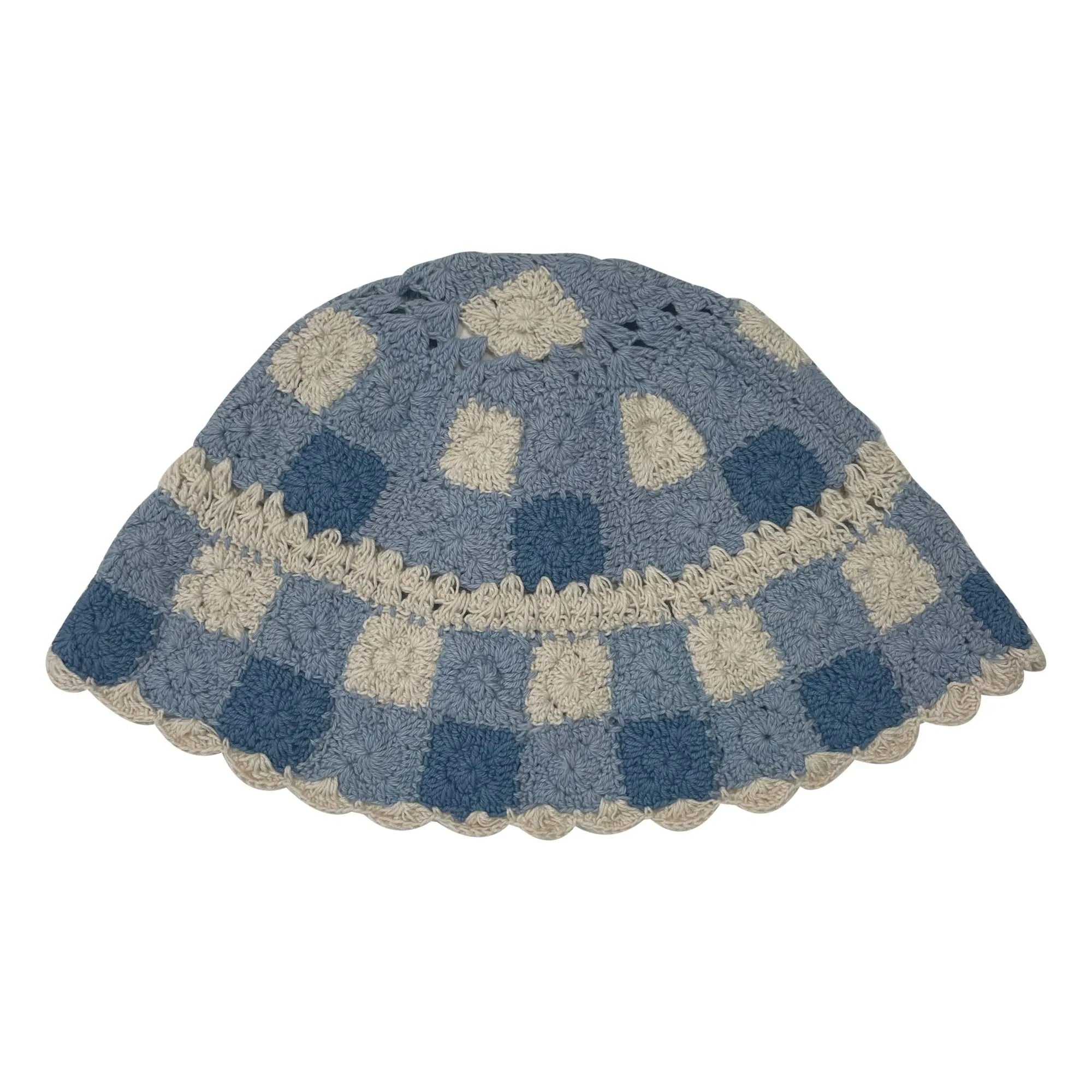 Emile et Ida - Vichy Häkelhut | Blau