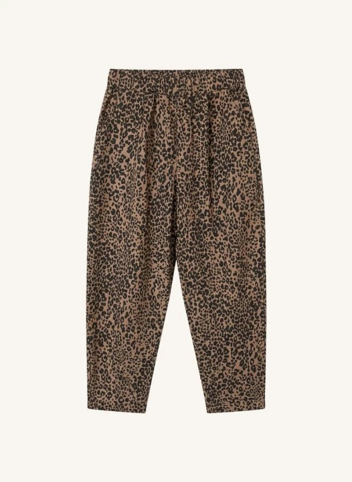 Cos I Said So - Hose mit Leopardenlogo | Braun