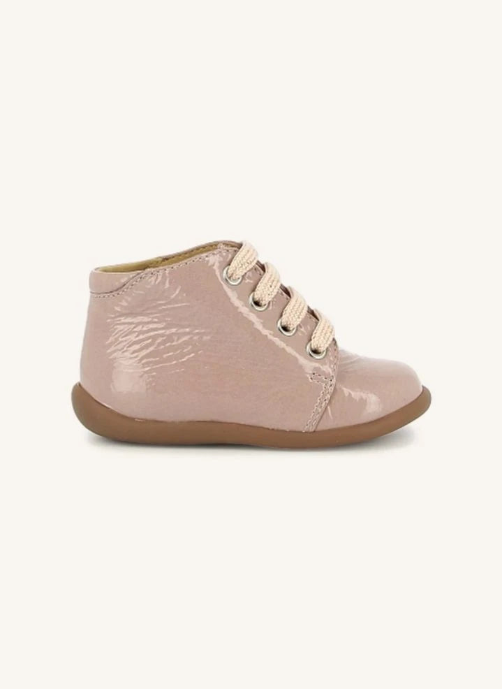 Pom d'Api - Stand-Up Lackleder-Sneaker | Rosa