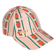Tinycottons - Rosa Hut mit Rosenmuster