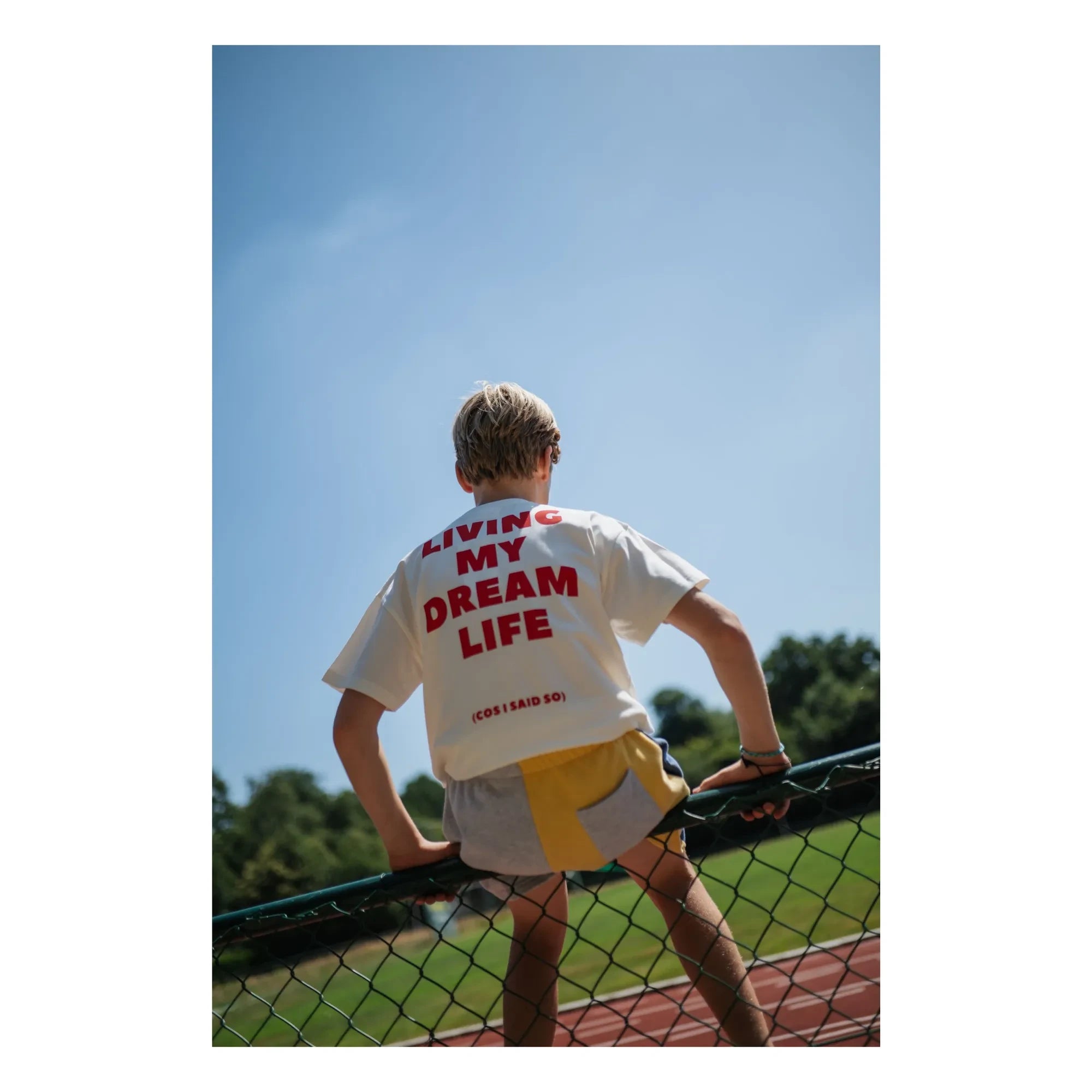 Cos I Said So – Dream Life Bio-Baumwoll-T-Shirt | Weiß