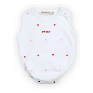 the new society - Petunia Herz-Overall | Weiß