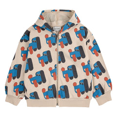 Bobo Choses - Hoodie Dogs Bio-Baumwolle | Beige